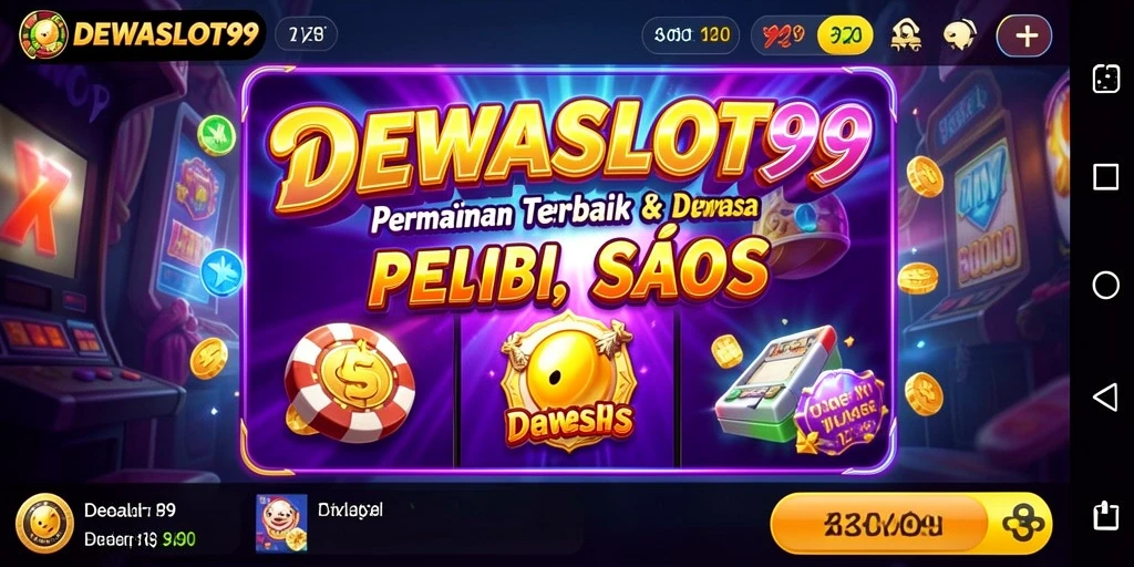 Tampilan menarik DEWASLOT99 dengan gameplay yang seru.