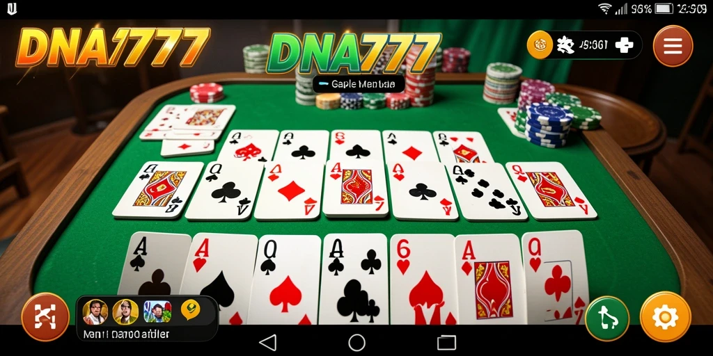 Gameplay DNA777 yang seru dan interaktif dalam permainan Gaple.