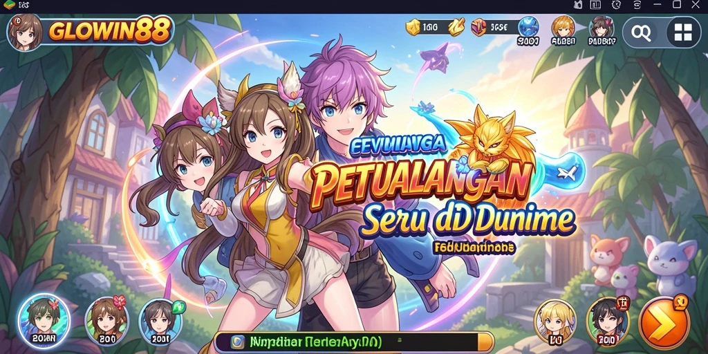 Tampilan gameplay GLOWIN88 yang mengagumkan dan penuh aksi.