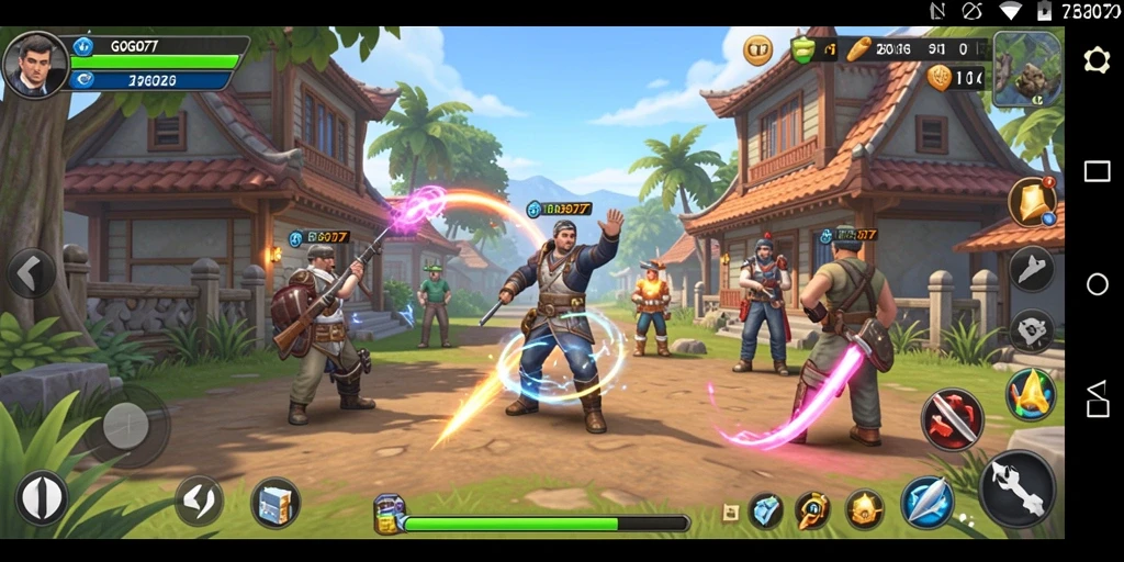 Screenshot GOGO77 menampilkan gameplay seru dan menarik dari simulasi.