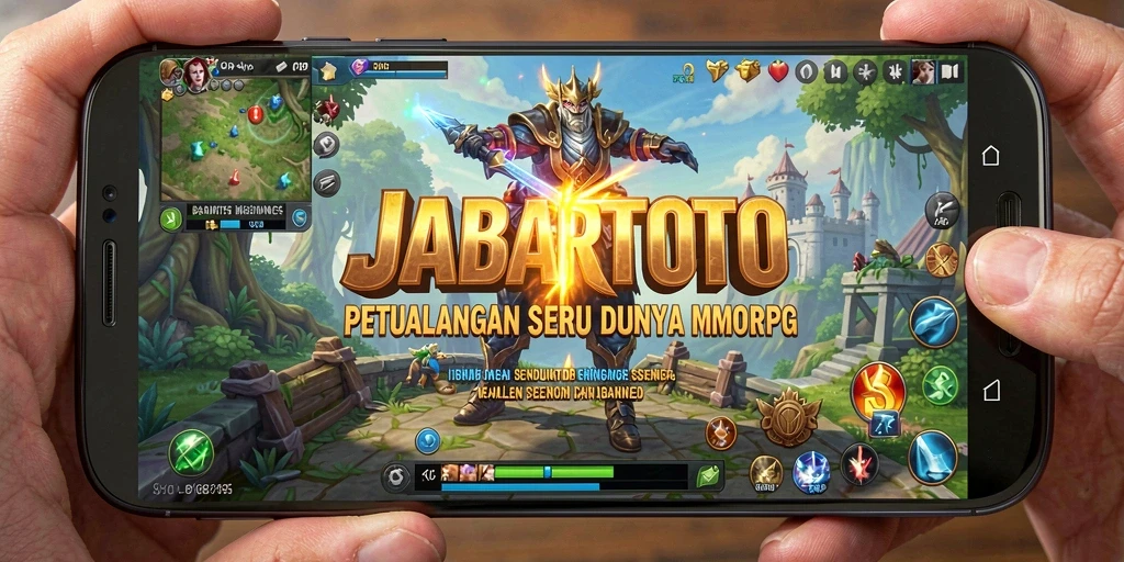 Gameplay seru JABARTOTO dalam petualangan MMORPG.