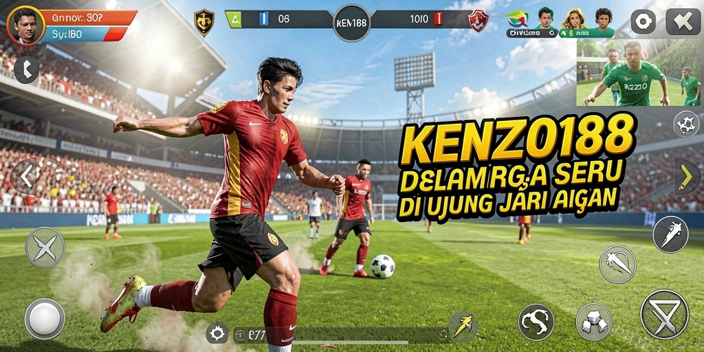 Tampilan menarik dari gameplay seru KENZO188.