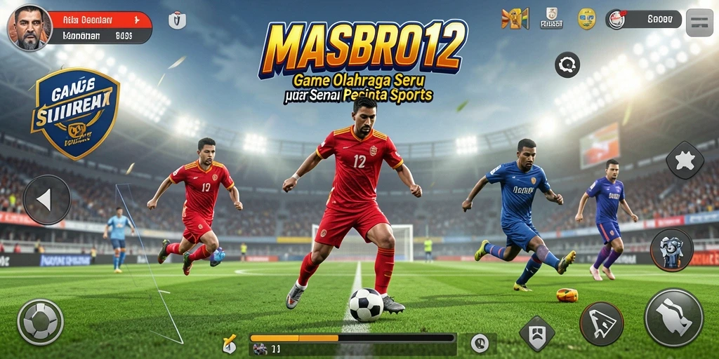 Gameplay seru dan kompetitif dalam olahraga di MASBRO12.