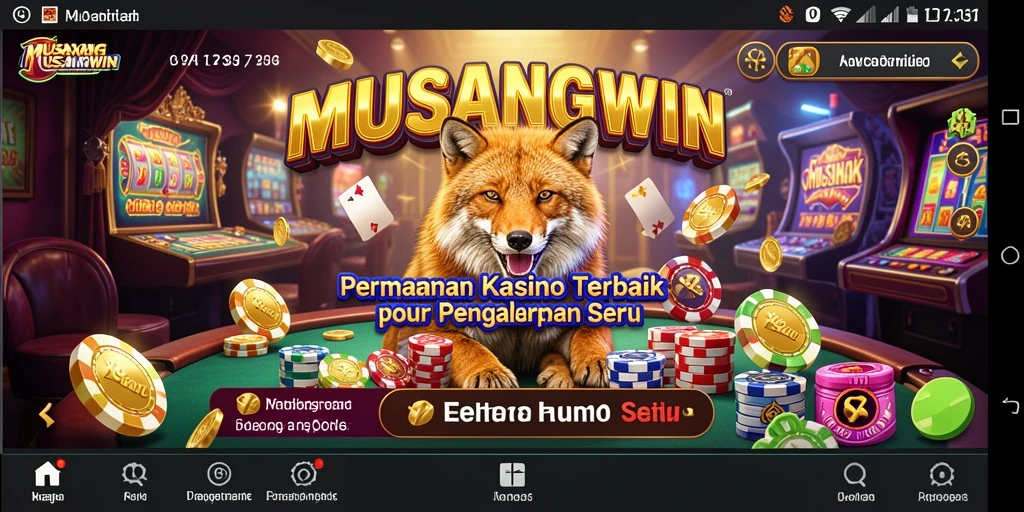 Screenshot dari gameplay seru dan menarik di MUSANGWIN.