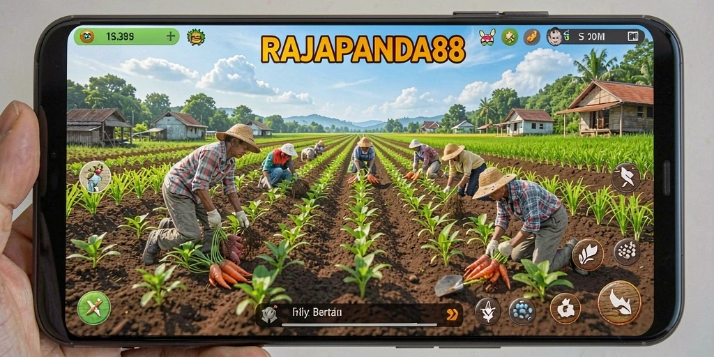 Gameplay seru di RAJAPANDA88, nikmati bertani yang menyenangkan.