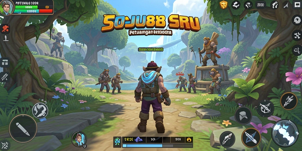 Gameplay seru di dunia terbuka SOJU88 yang memukau.