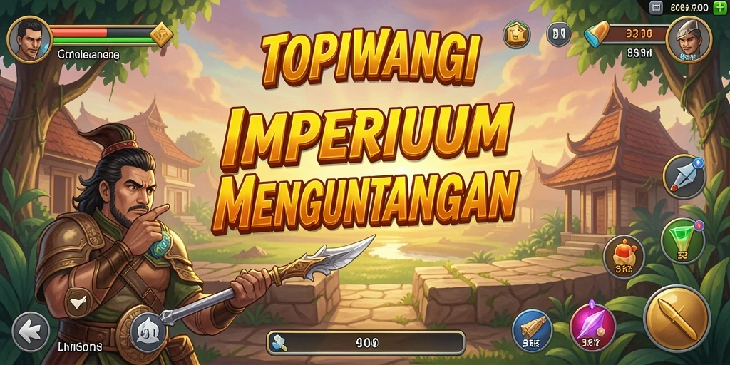 Tampilan gameplay <strong>TOPIWANGI</strong> yang menantang dan menarik.
