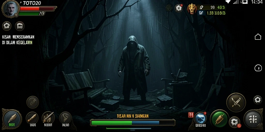 Gameplay seram dengan suasana mencekam di TOTO20